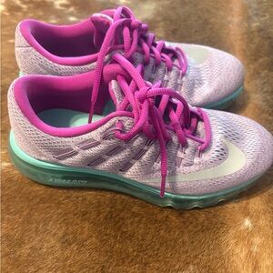 Nike Women's Air Max Running Shoes - Lavender, Hot Pink & Teal